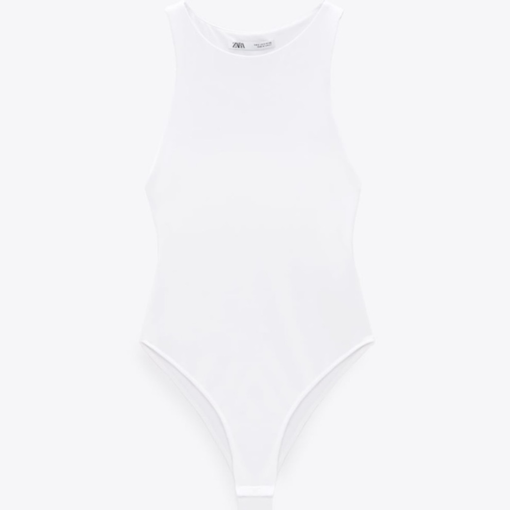 Zara Halterneck Bodysuit
